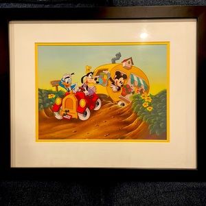 Fabulous Disney Framed Artwork with Certificate of Authenticity